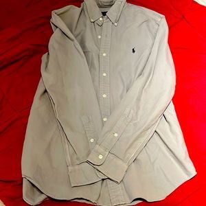 Ralph Lauren Button Down Gray M
